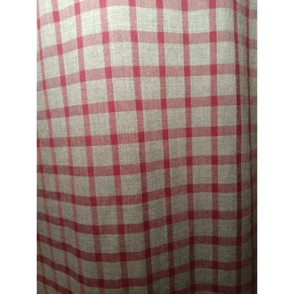 Banana Republic Custom 078 Wash Slim Fit Plaid Long Sleeve‎ Shirt Men's L